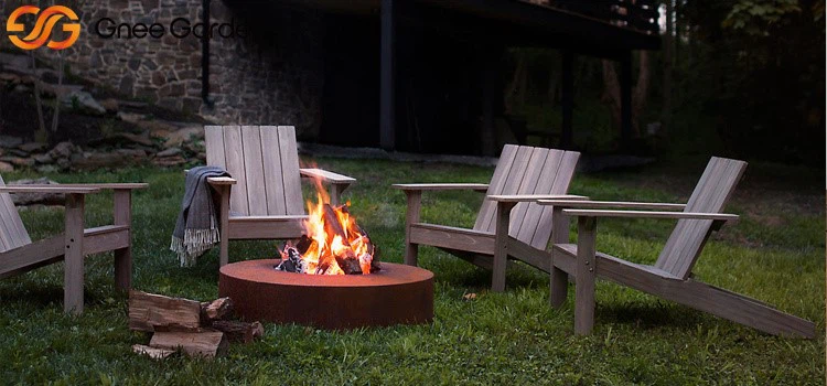 Weathering steel fire pit fire bowl Weathering steel fire pit fire bowl