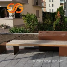 Arredo Urbano in Acciaio Corten