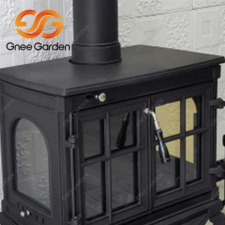 free standing wood fire