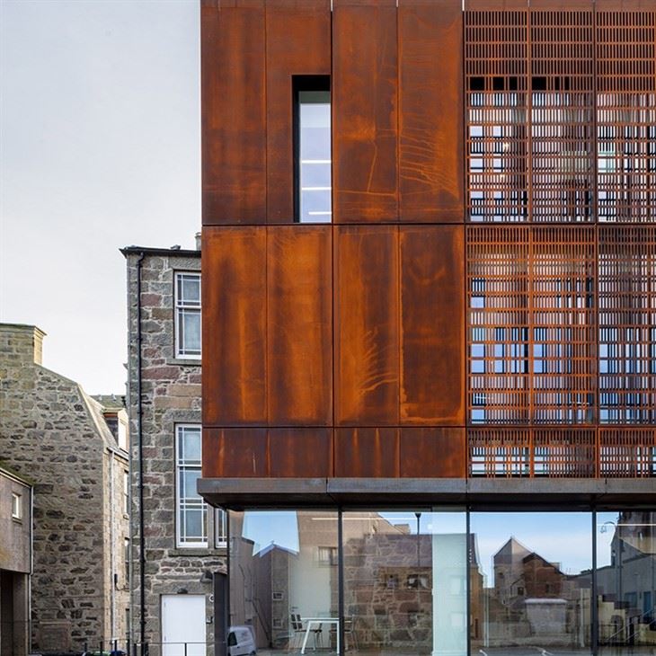 Exclusive Corten Steel Window