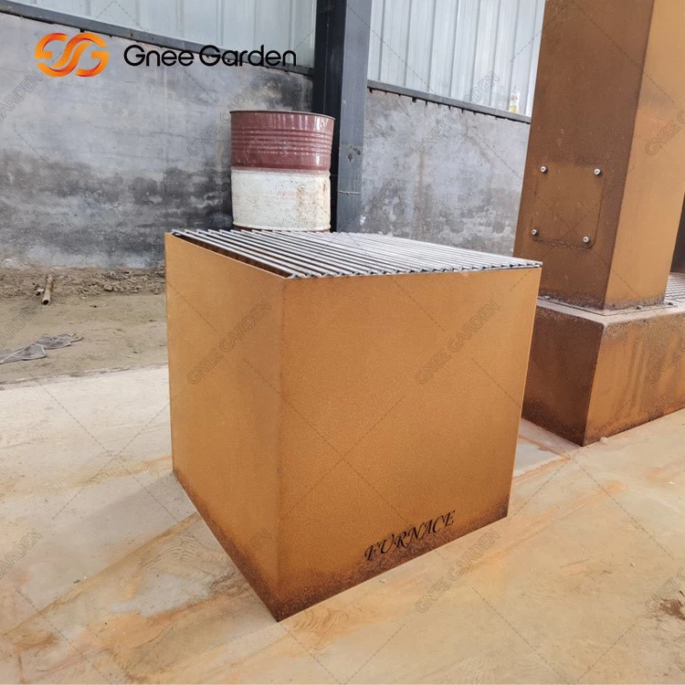 corten steel round metal fire pit corten steel round metal fire pit