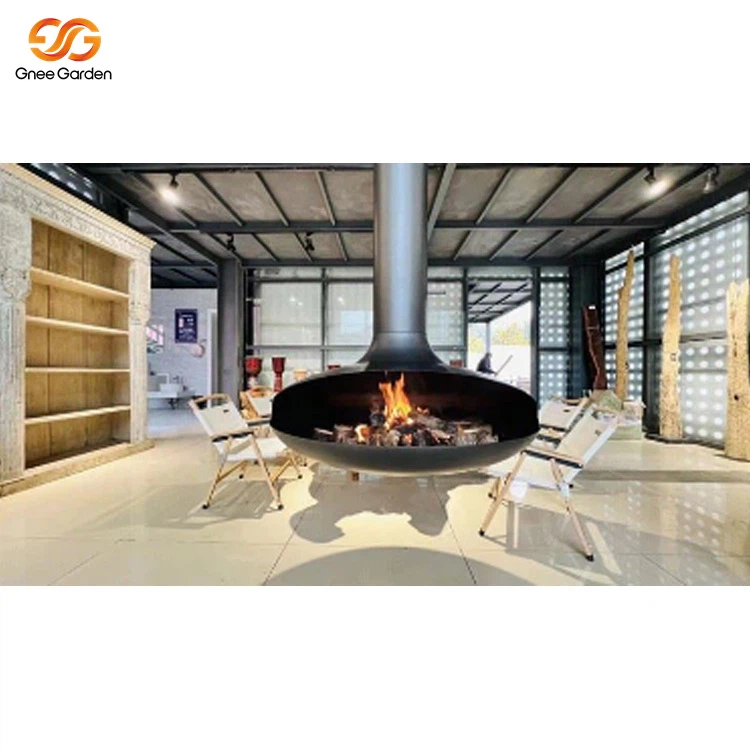 Stufa a legna a parete